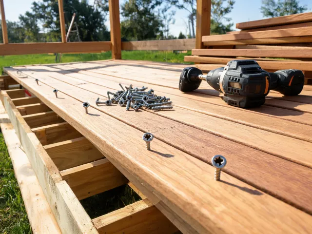 Decking and exterior fastening